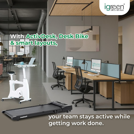Treadmill desk and desk bike — Activ Workplace
