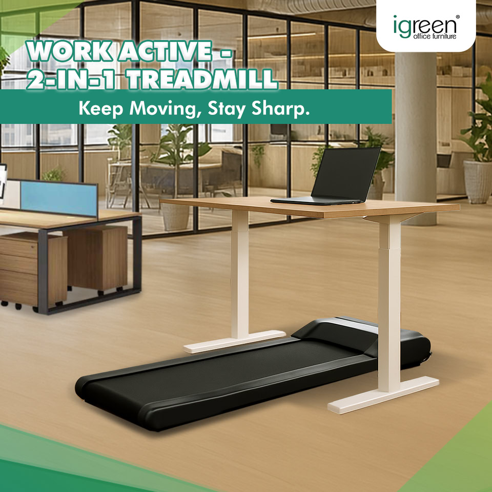 Desk Treadmill Combo