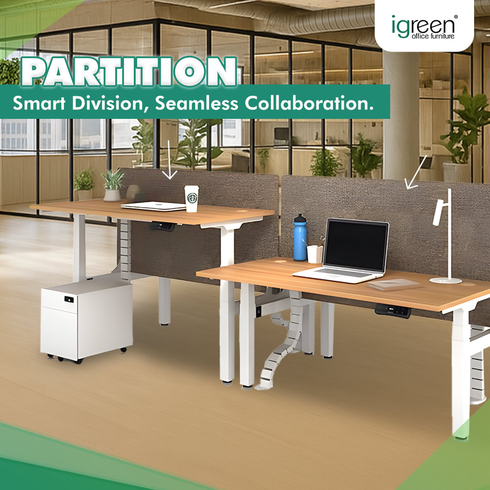 Partition Standing Desk