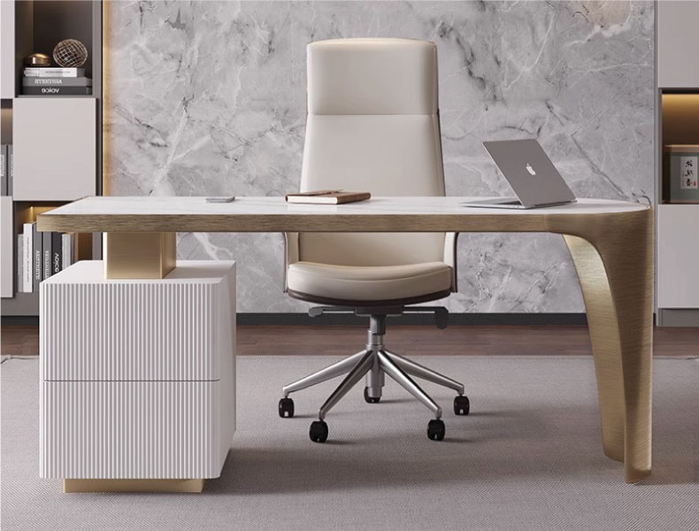 Workaholic™ Lumiere Luxe Director Table