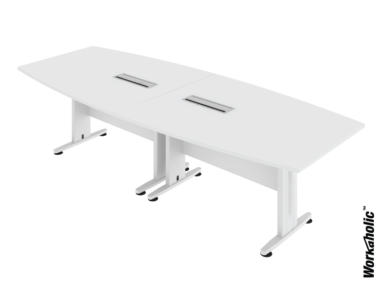 Workaholic™-Hive-Series-boat-shape-meeting-table-W3000