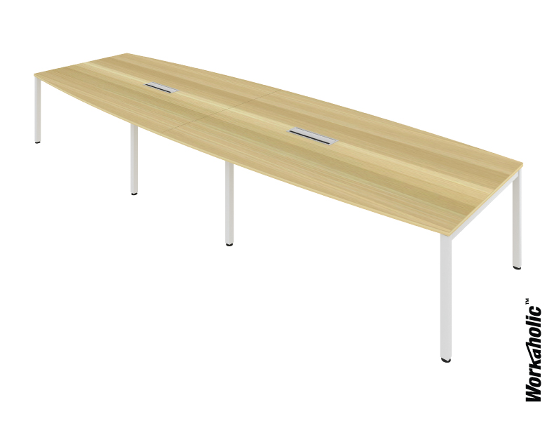 Workaholic™-one-series-4800W-boat-meeting-table-maple-oak_white