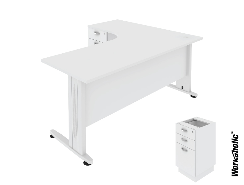 Workaholic™-Hive-Series-L-Shape-table-cw-fixed-2D1F-pedestal