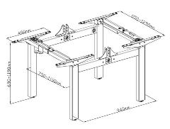 Flexispot-Value-Height-Adjustable-Dual-Bench-EF1-Dimension