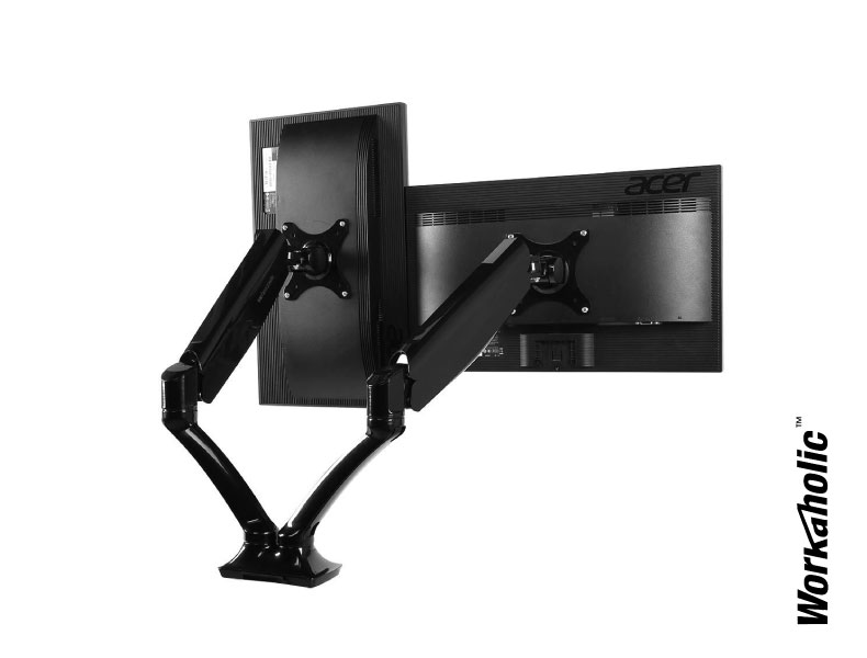 Workaholic™-Dual-Monitor-Mount-Arm-MAF7D