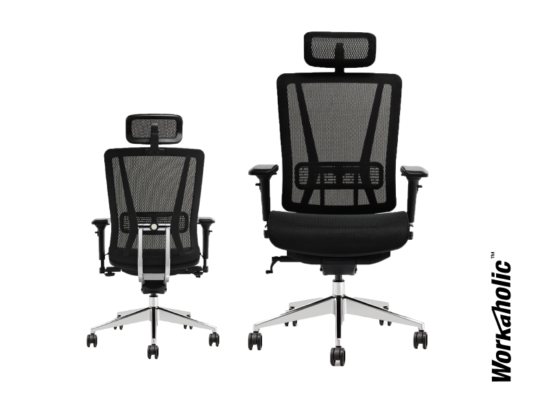 Workaholc™-i-Bounce-Mesh-Seating-Ergonomic-Chair