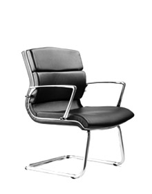 Oberon® Visitor Cantilever Leather Chair Malaysia