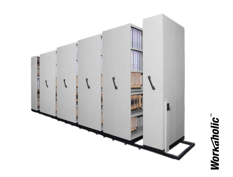 Compactor filing outlet cabinet