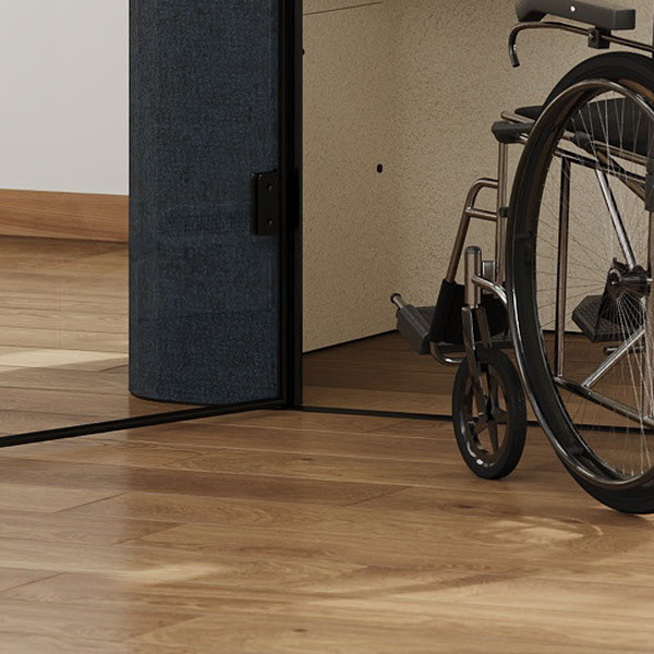 Flexibay Pod M1 near-flush floor threshold