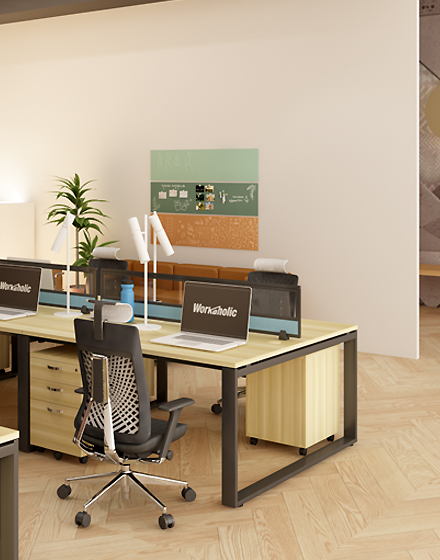 Workaholic™-Quattro-series-workstation_Open-space